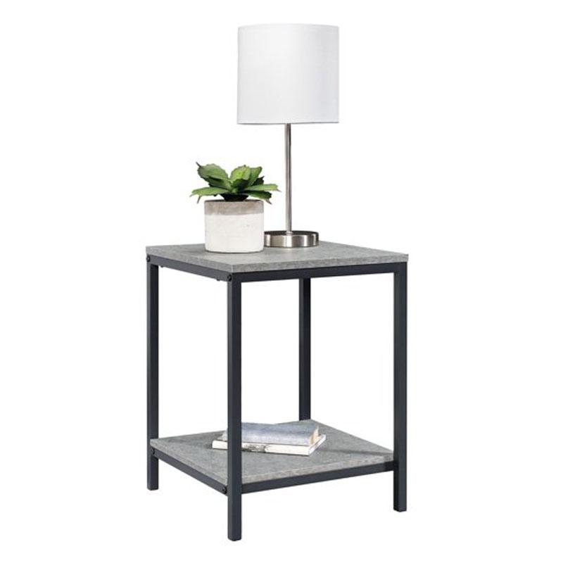 Sauder Curiod Square Metal Frame End Tables for $20