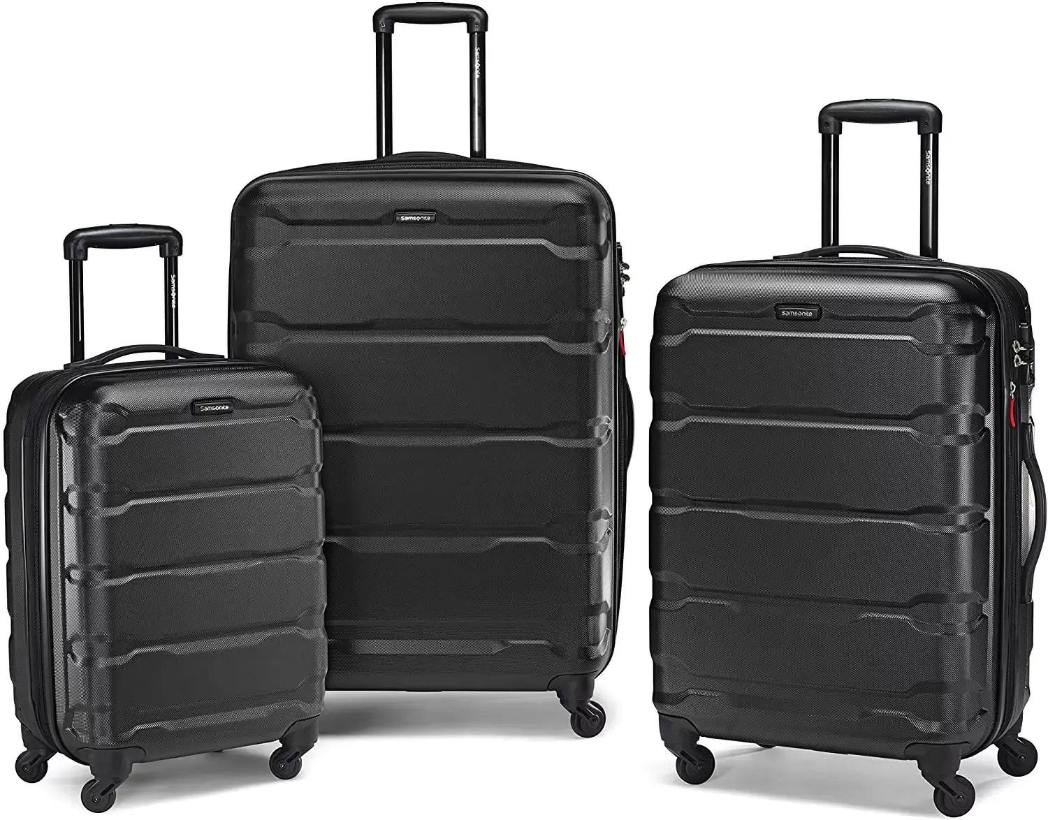 Samsonite Omni 3-Piece PC Hardside Expandable Luggage Set for $189.99