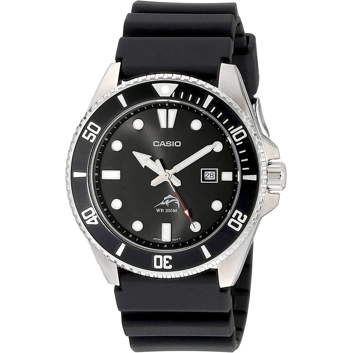 Casio Mens Black Dive-Style Sport Watch for $40 Shipped