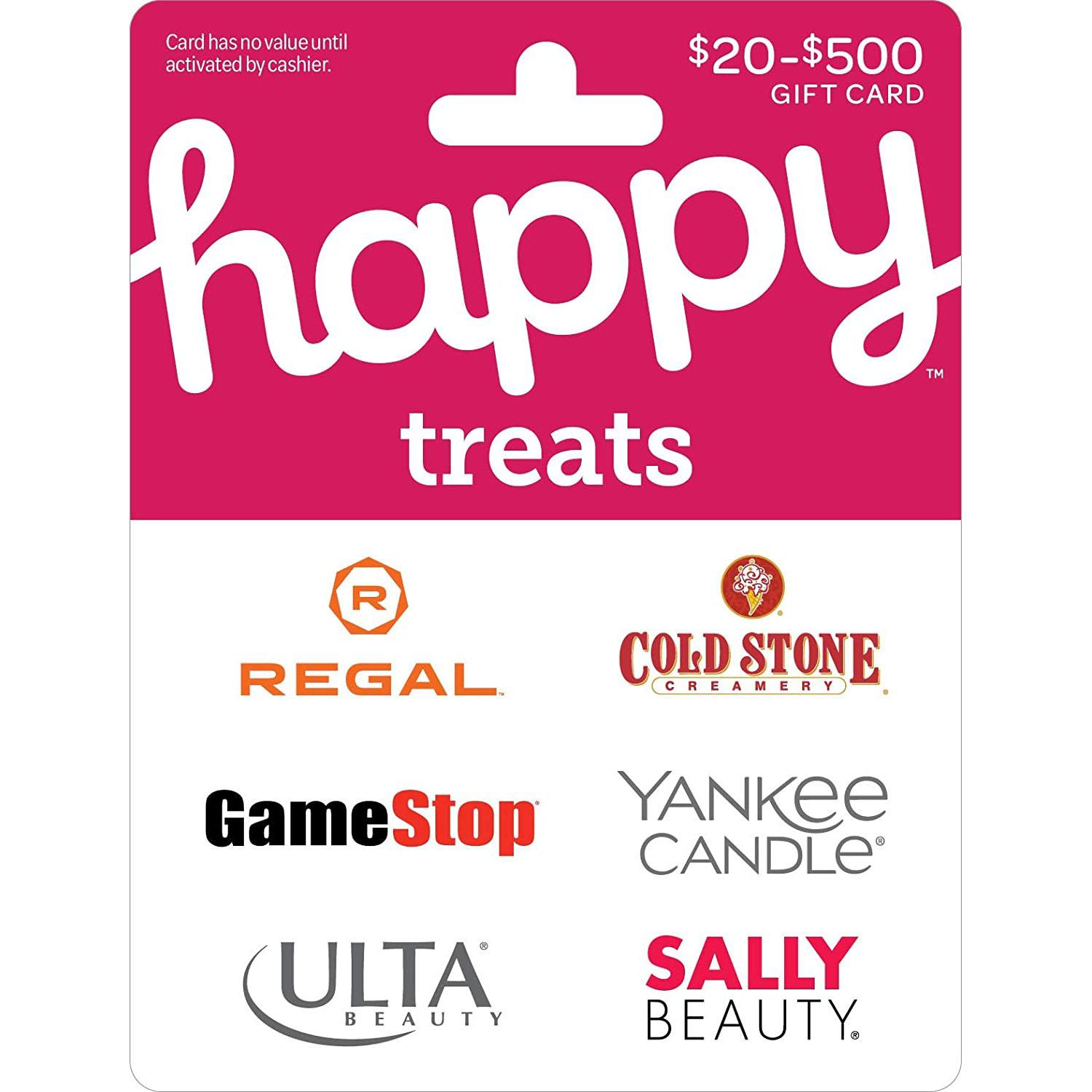 Gamestop Cold stone Ulta Regal Cinema Yankee Candle 15% Off