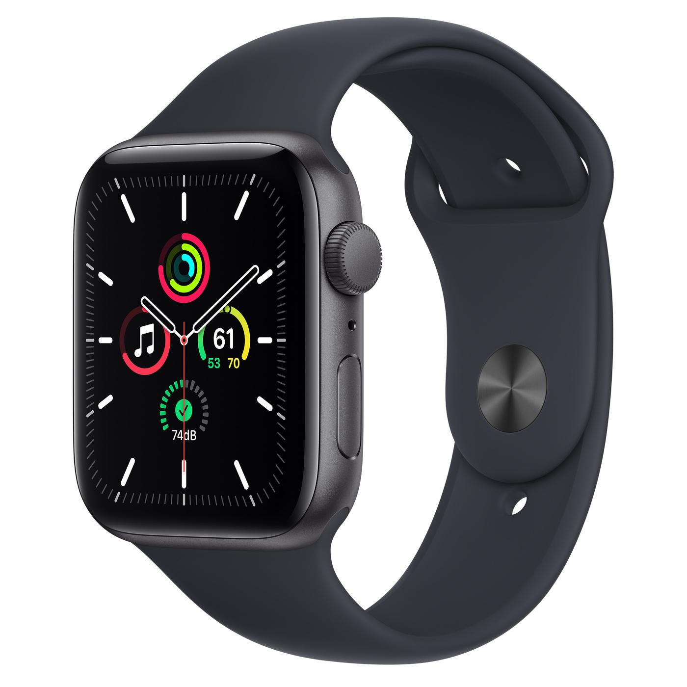 Apple Watch Nike SE 44mm GPS Space Gray Smartwatch for $241.80 Shipped