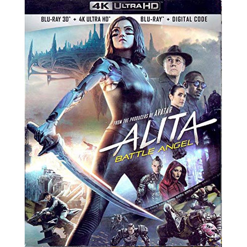 Alita Battle Angel 4K Blu-ray for $8.66