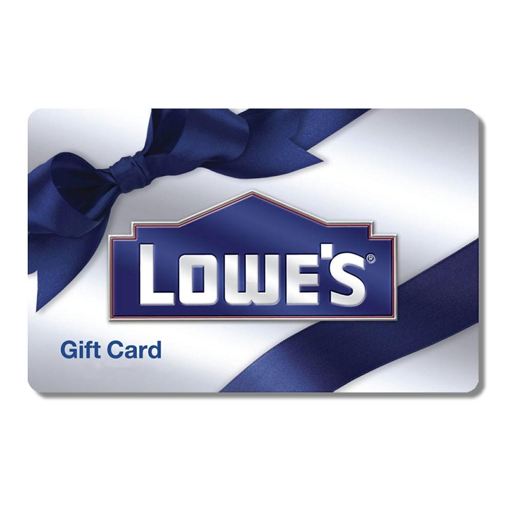 Lowes Gift Card for 13% Off