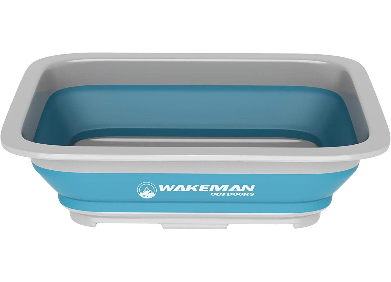 Wakeman Outdoors Collapsible Multiuse Portable Wash Basin for $7.96