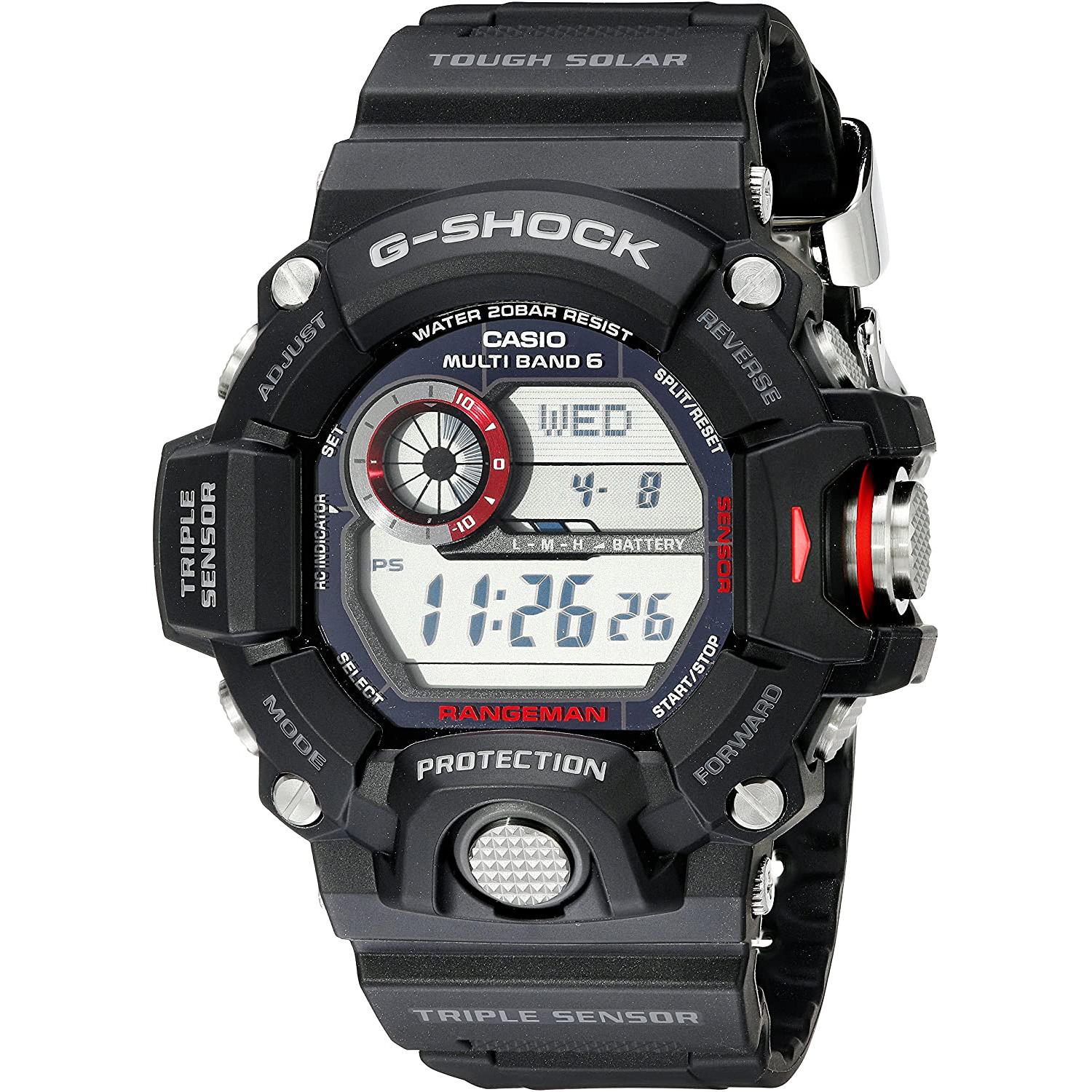 Casio G-Shock Mens Master of G Rangeman Solar Watch for $187.99