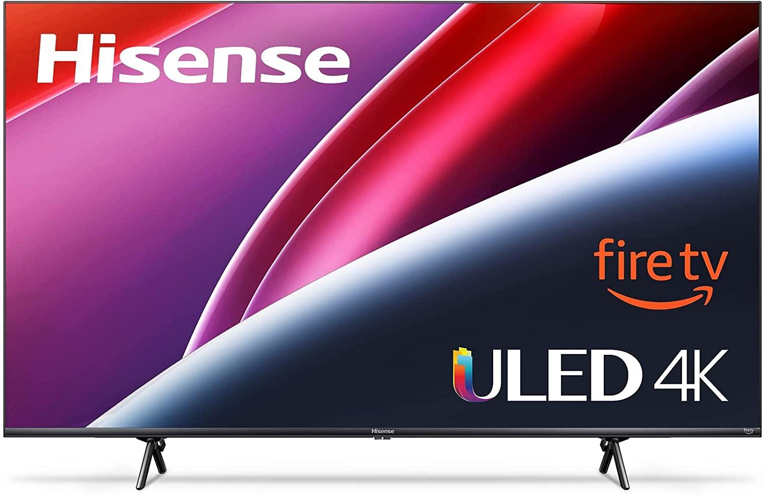 Hisense U6 Series 50in 4K Quantum Dot QLED Smart Fire TV for $399.99 Shipped