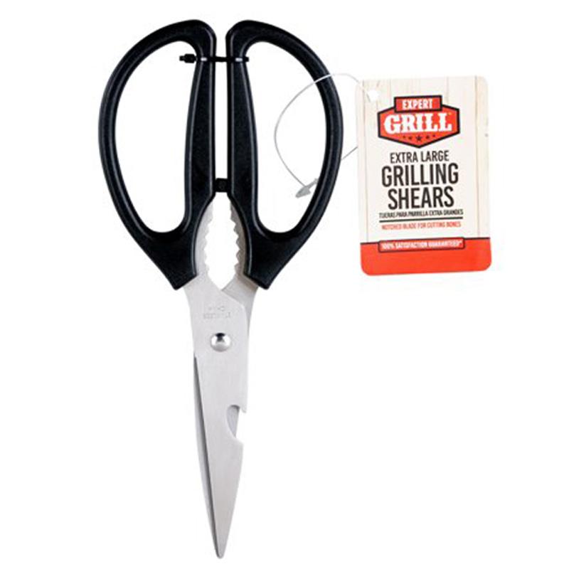 Expert Grill Extra Large Grilling and Kitchen Steel Shears for $0.97