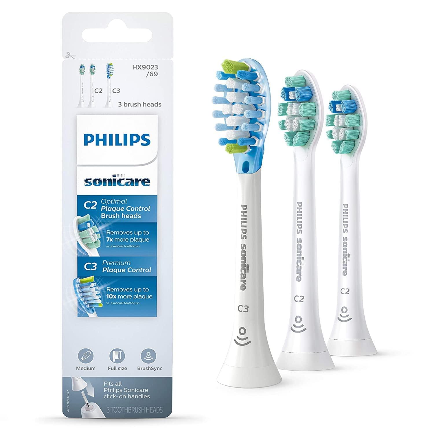 3 Philips Sonicare Genuine Replacement Toothbrush Head for $19.43 Shipped
