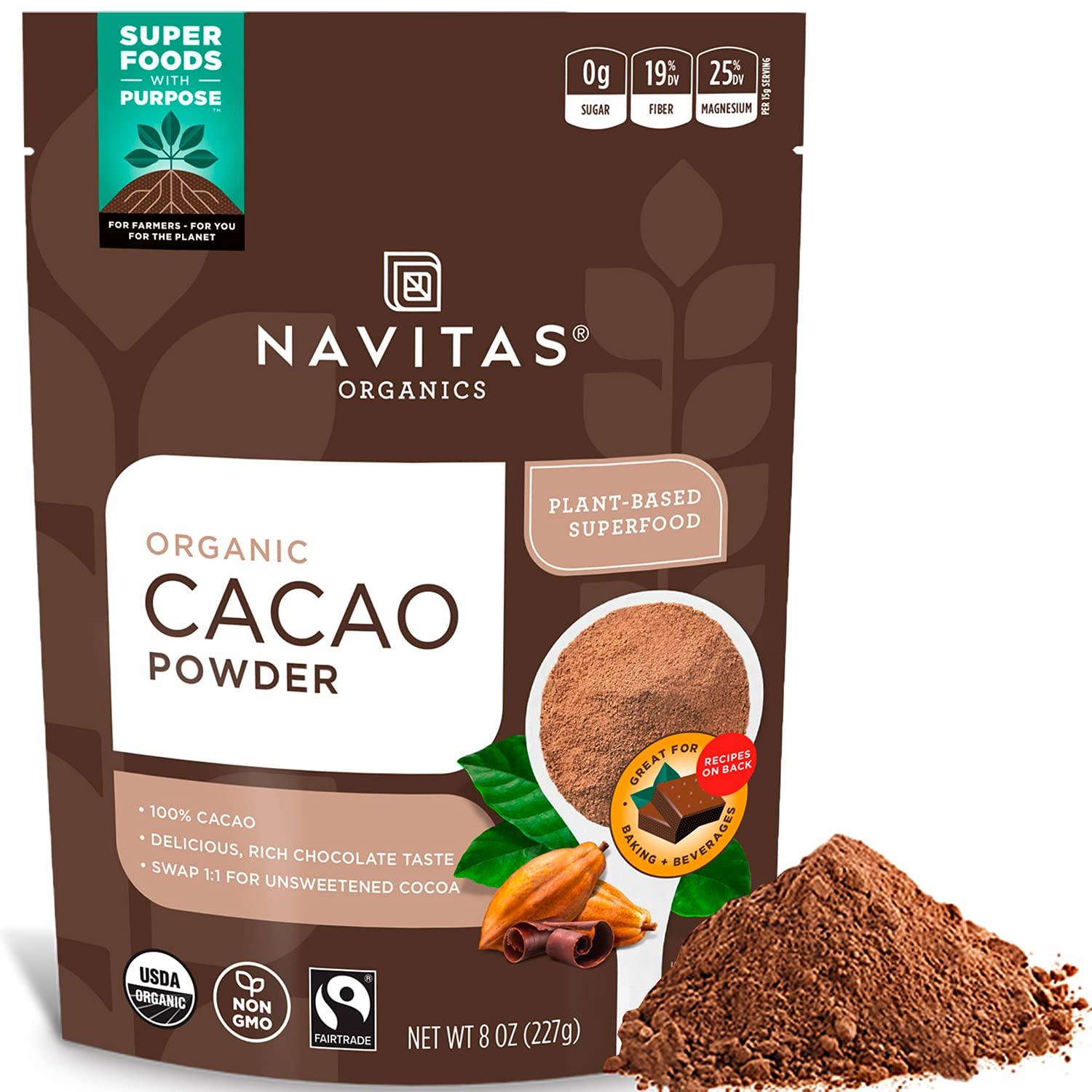 Navitas Organics Cacao Powder for $3.60 Shipped