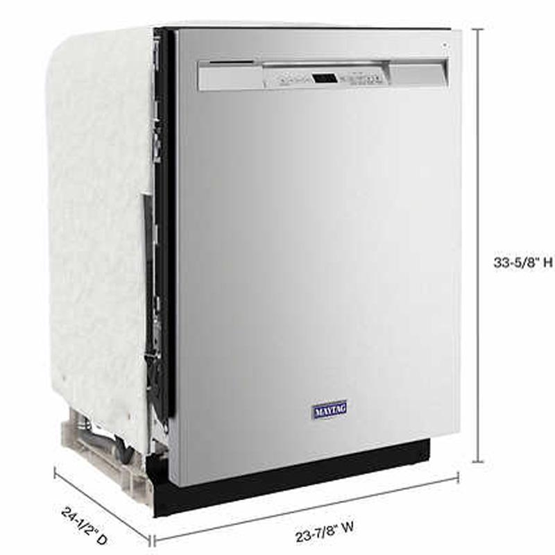 Maytag Steel Tub Dishwasher with Dual Power Filtration for $499.99 Shipped