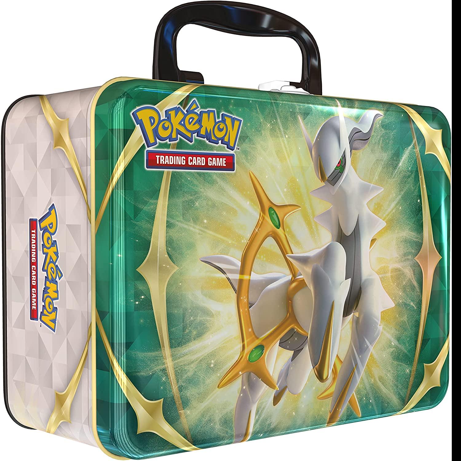 Pokemon Trading Card Game: Spring 2022 Arceus Collector Tin Chest for $17.99