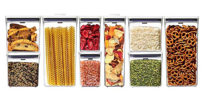 OXO SoftWorks POP 9-Piece Food Storage Container Set for $49.99 Shipped