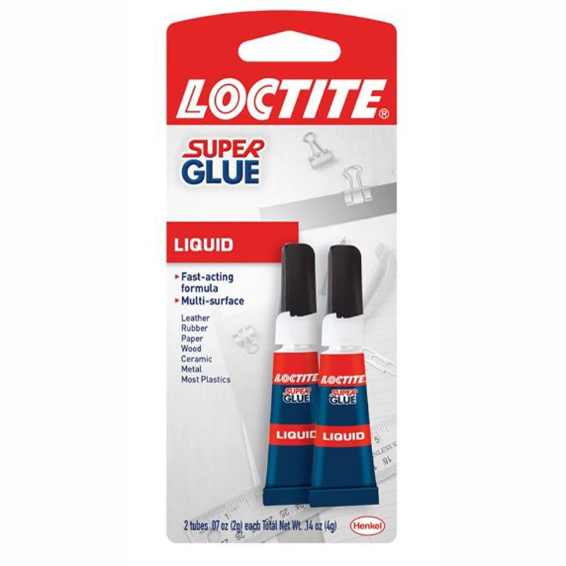 2 Loctite Super Glue Liquid Tubes for $2.34