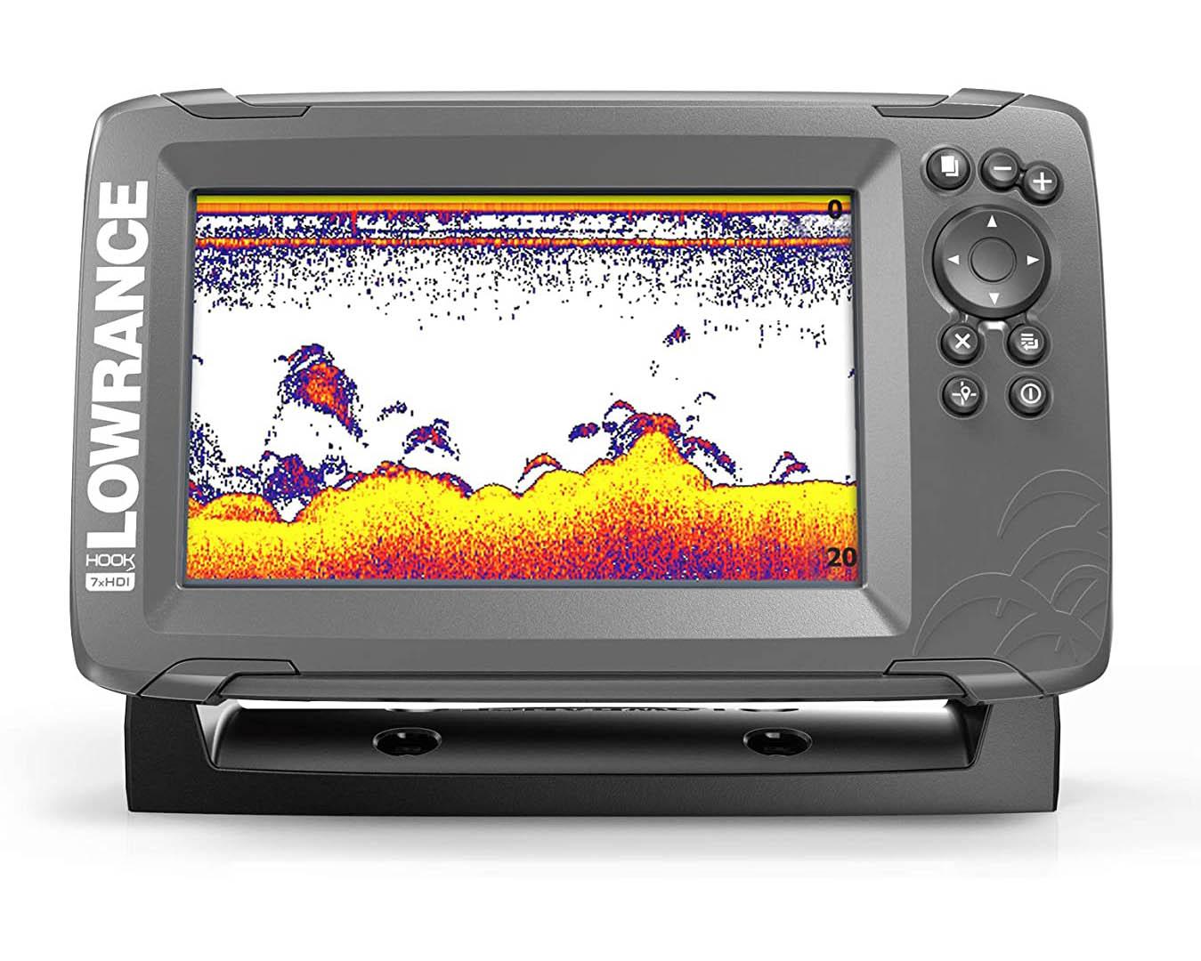 Lowrance HOOK2 7X Fishfinder with Split Shot Transducer GPS Plotter for $99 Shipped