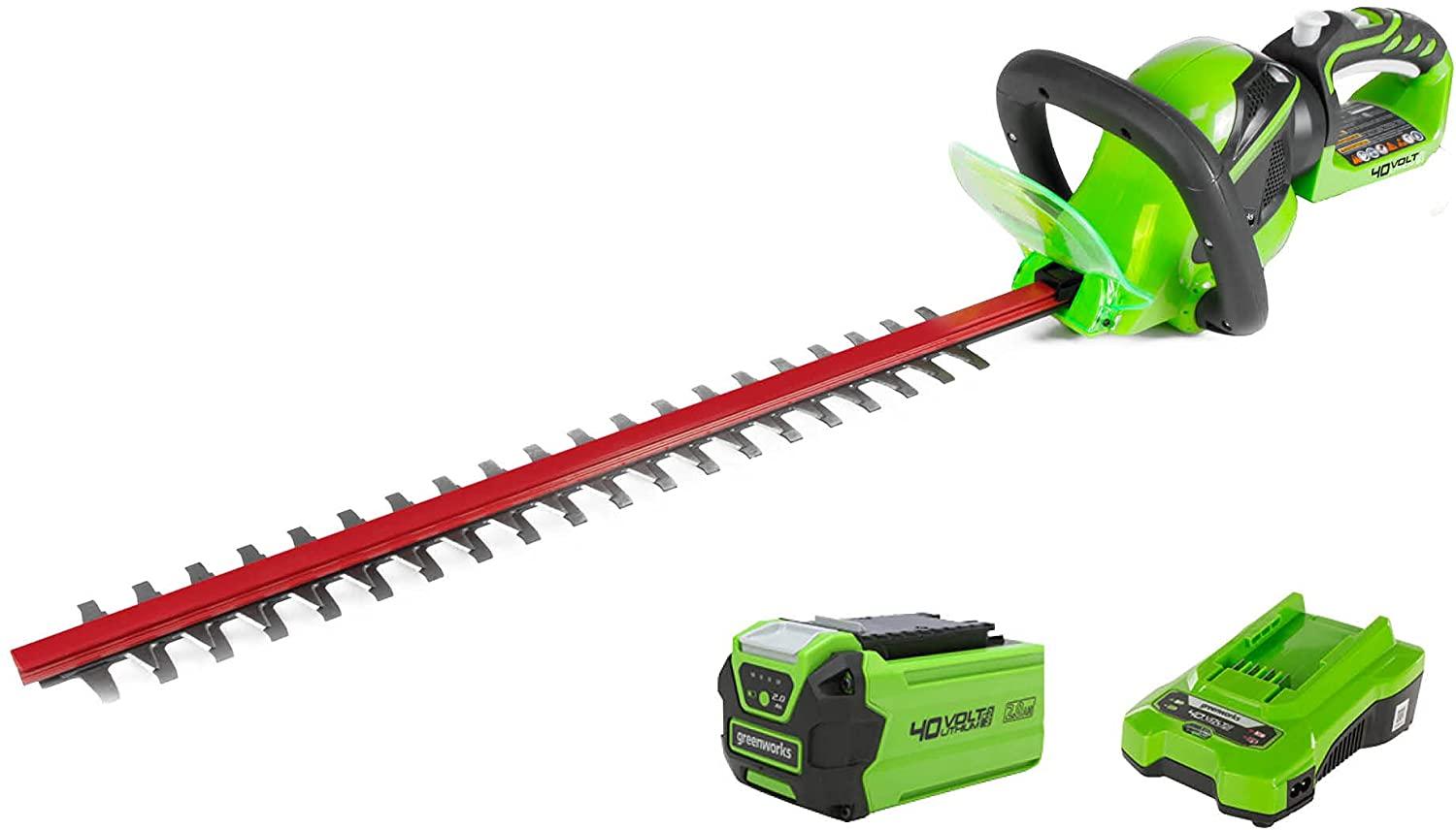 Greenworks 40V 24in Cordless Hedge Trimmer for $105.36 Shipped