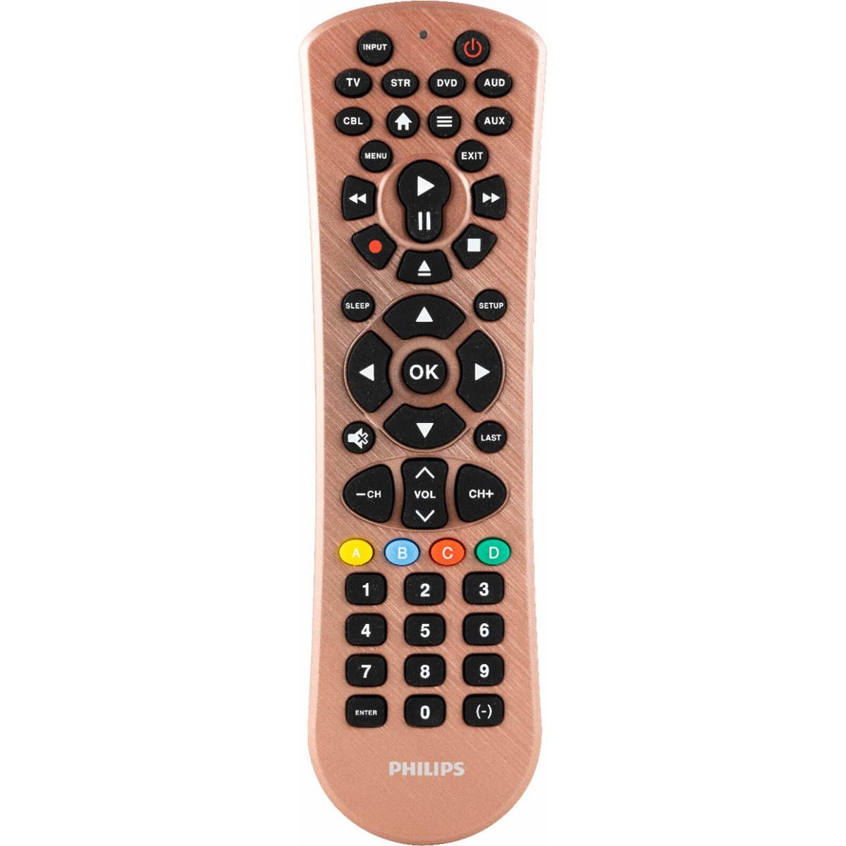 Philips 6-Device TV or DVD or Blu-ray Universal Remote Controller for $5.49 Shipped