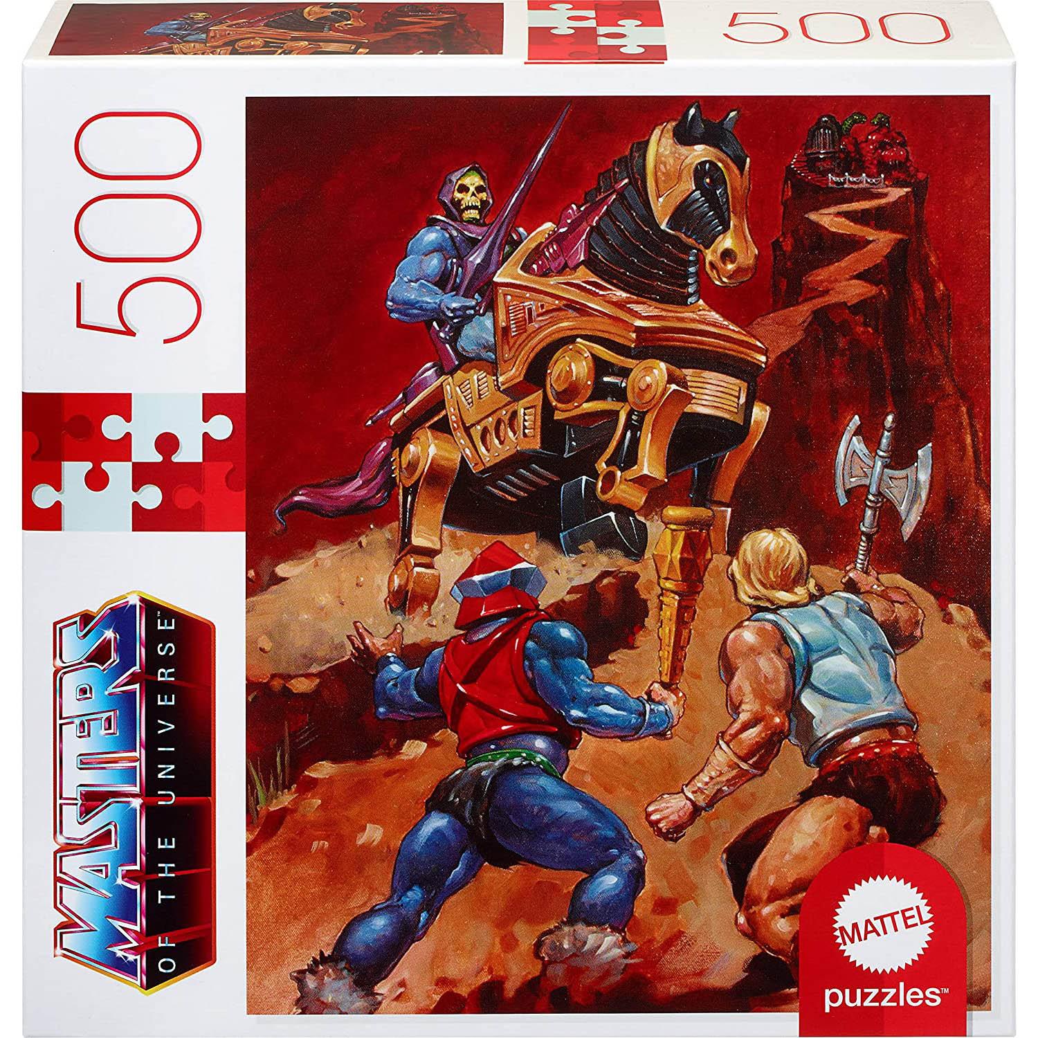 Mattel Masters of The Universe He-Man and Skeletor Jigsaw Puzzle for $5.30