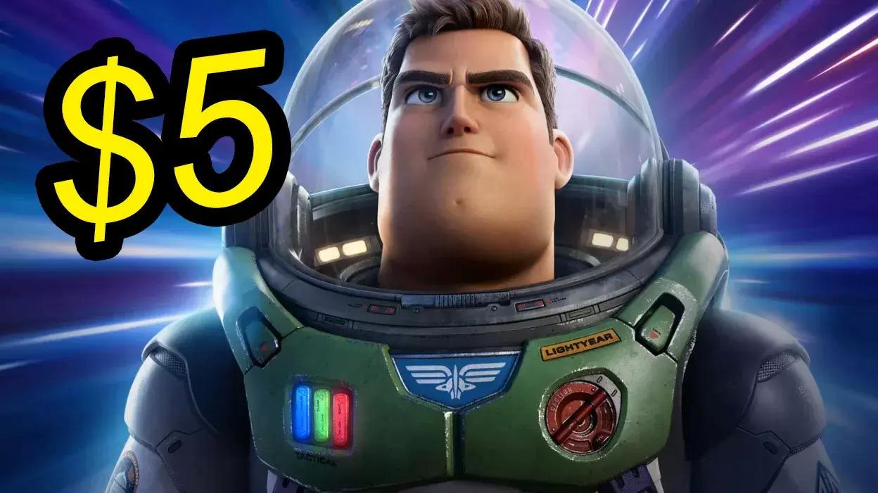 Free $5 Amazon Credit If You Buy A Lightyear Movie Ticket