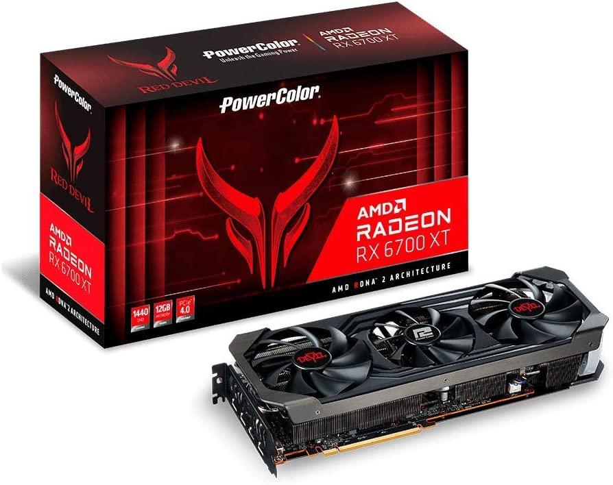 PowerColor Red Devil AMD Radeon RX 6700 XT 12GB GDDR6 Graphics Card for $469.99