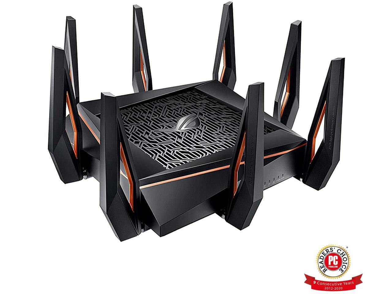 Asus ROG Rapture GT-AX11000 Tri-band 10 Gigabit WiFi Router for $299.99 Shipped