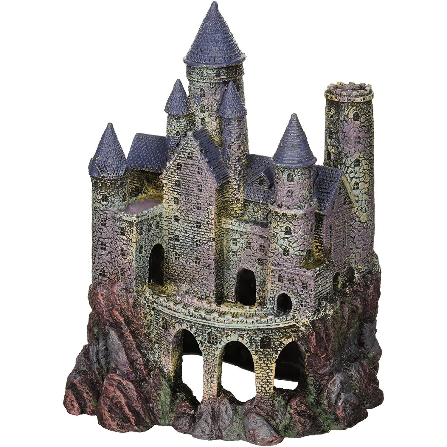 Penn-Plax 10in Wizards Castle Hand Painted Aquarium Decoration for $13.36