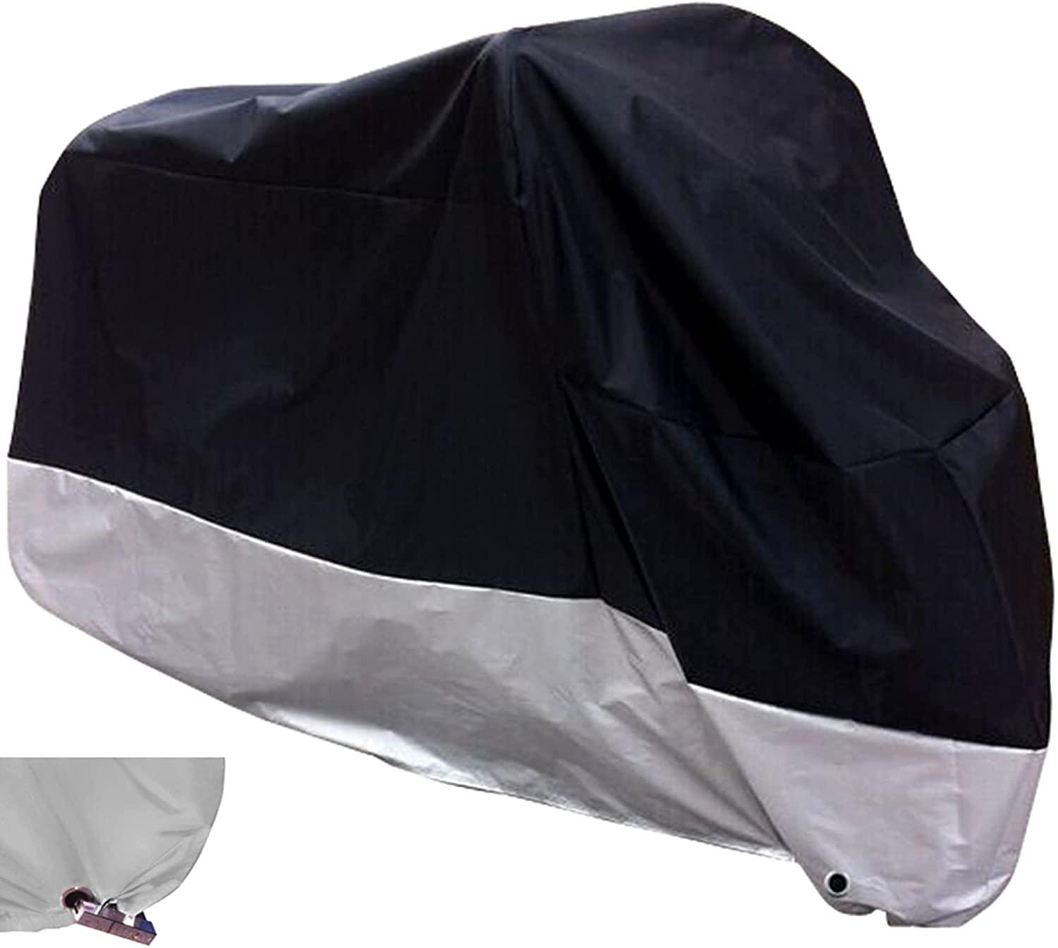 All Season Waterproof Motorcycle Cover for $9.89