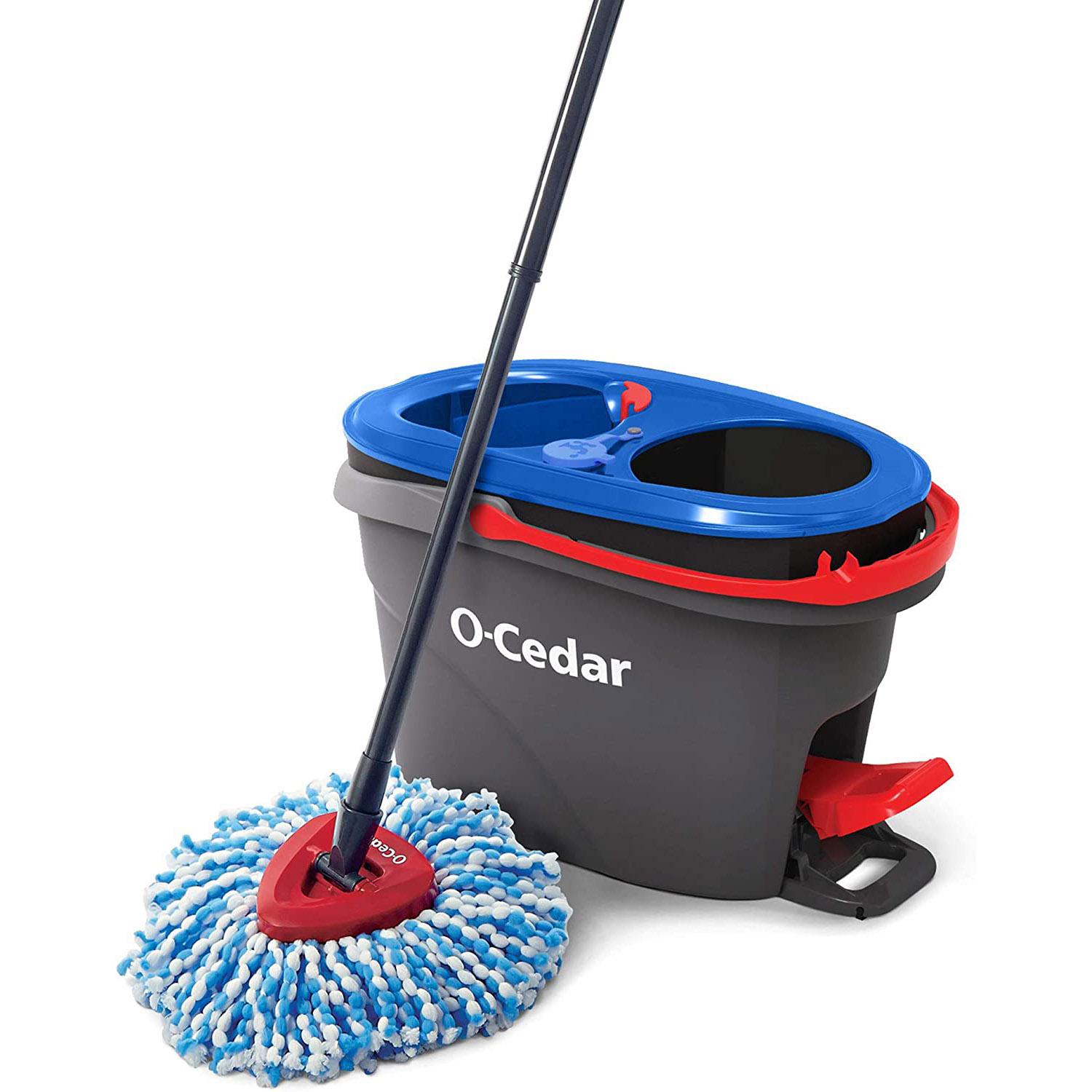 O-Cedar EasyWring RinseClean Microfiber Spin Mop and Bucket for $35.71 Shipped