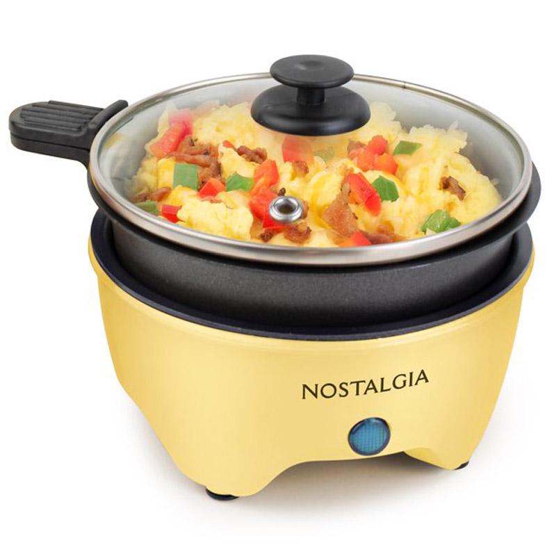 Nostalgia MyMini Personal Mini 5in Electric Skillet for $9.28