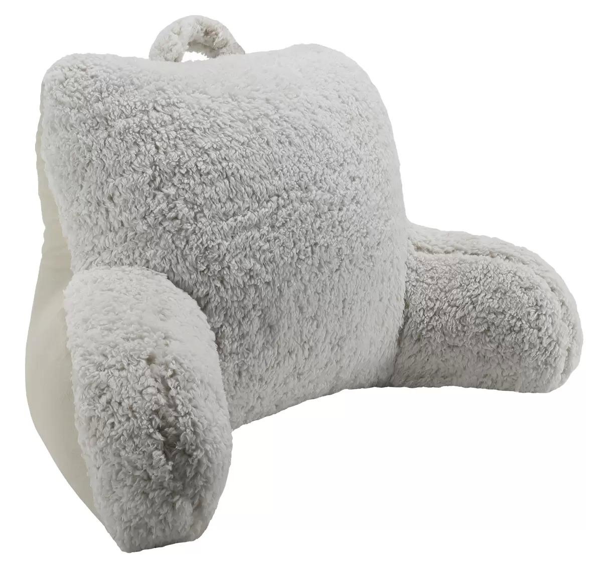 Room Essentials Sherpa Bed Rest Pillow for $9