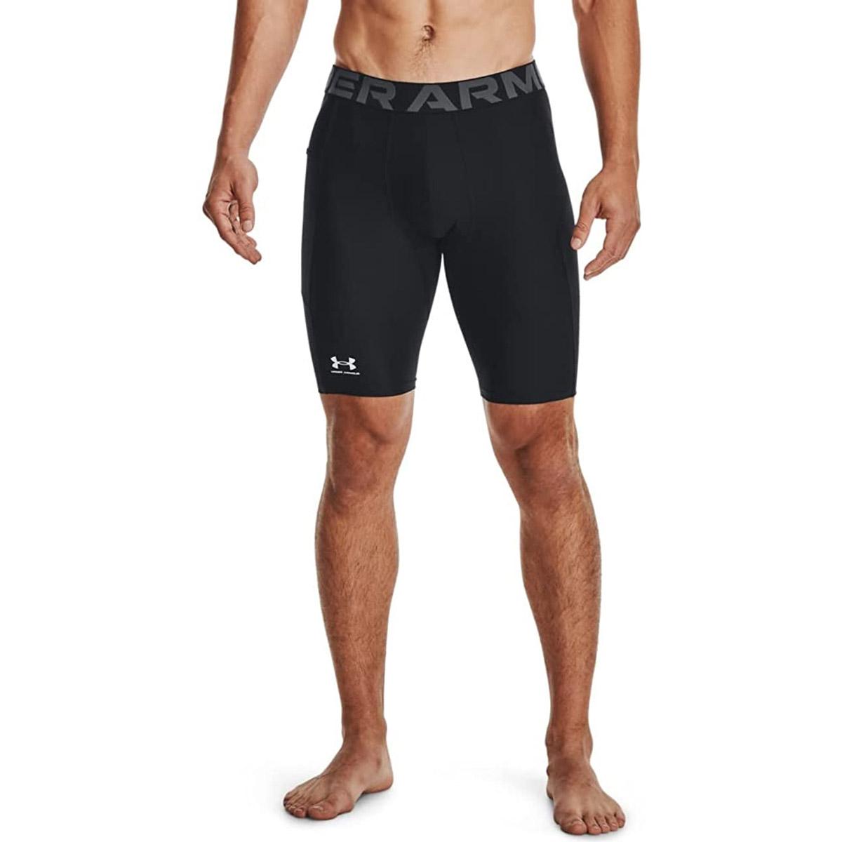 Under Armour Mens HeatGear Long Shorts for $15