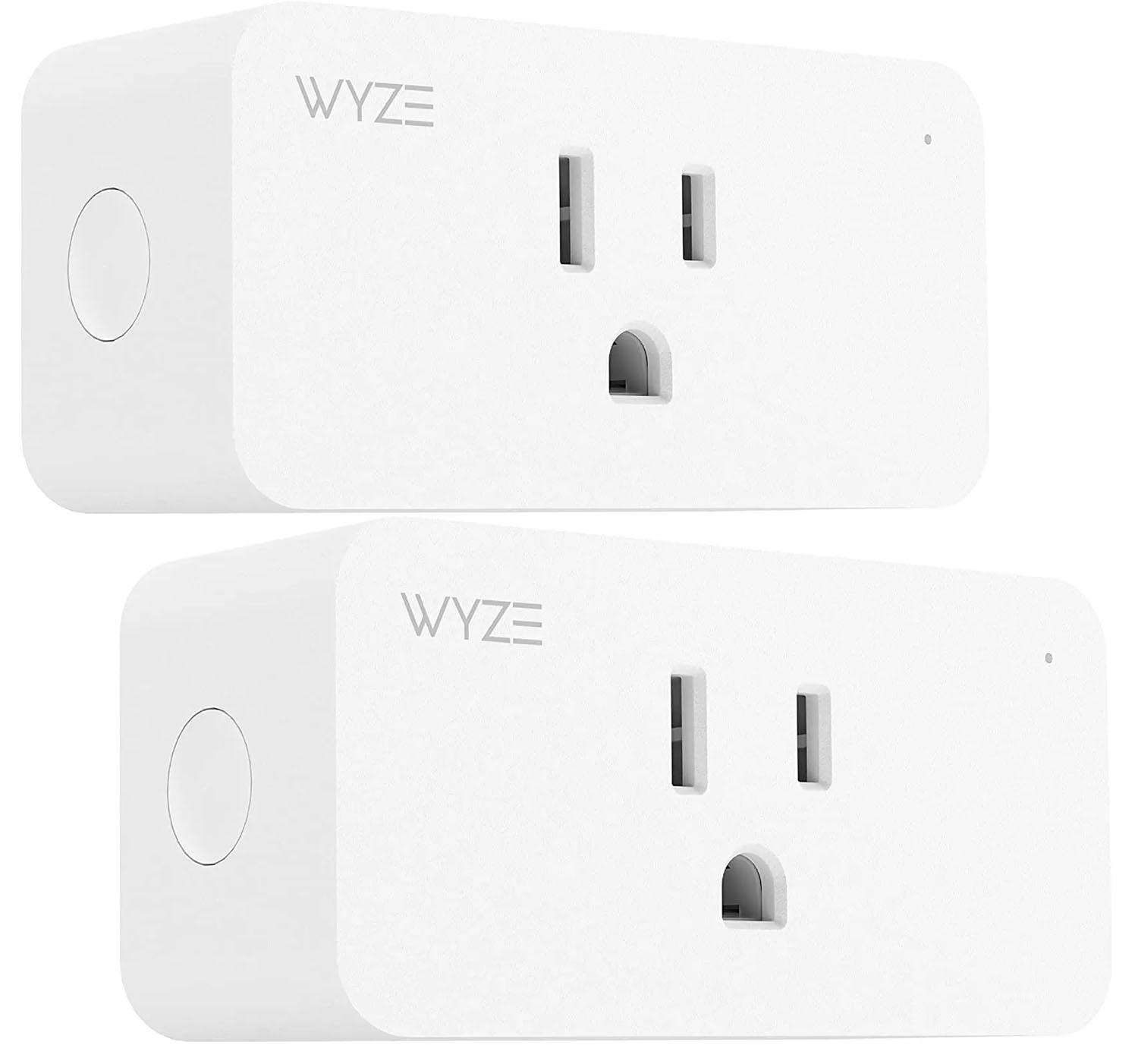 Wyze WiFi Smart Plug for Alexa and Google Assistant 2 Pack for $9.99
