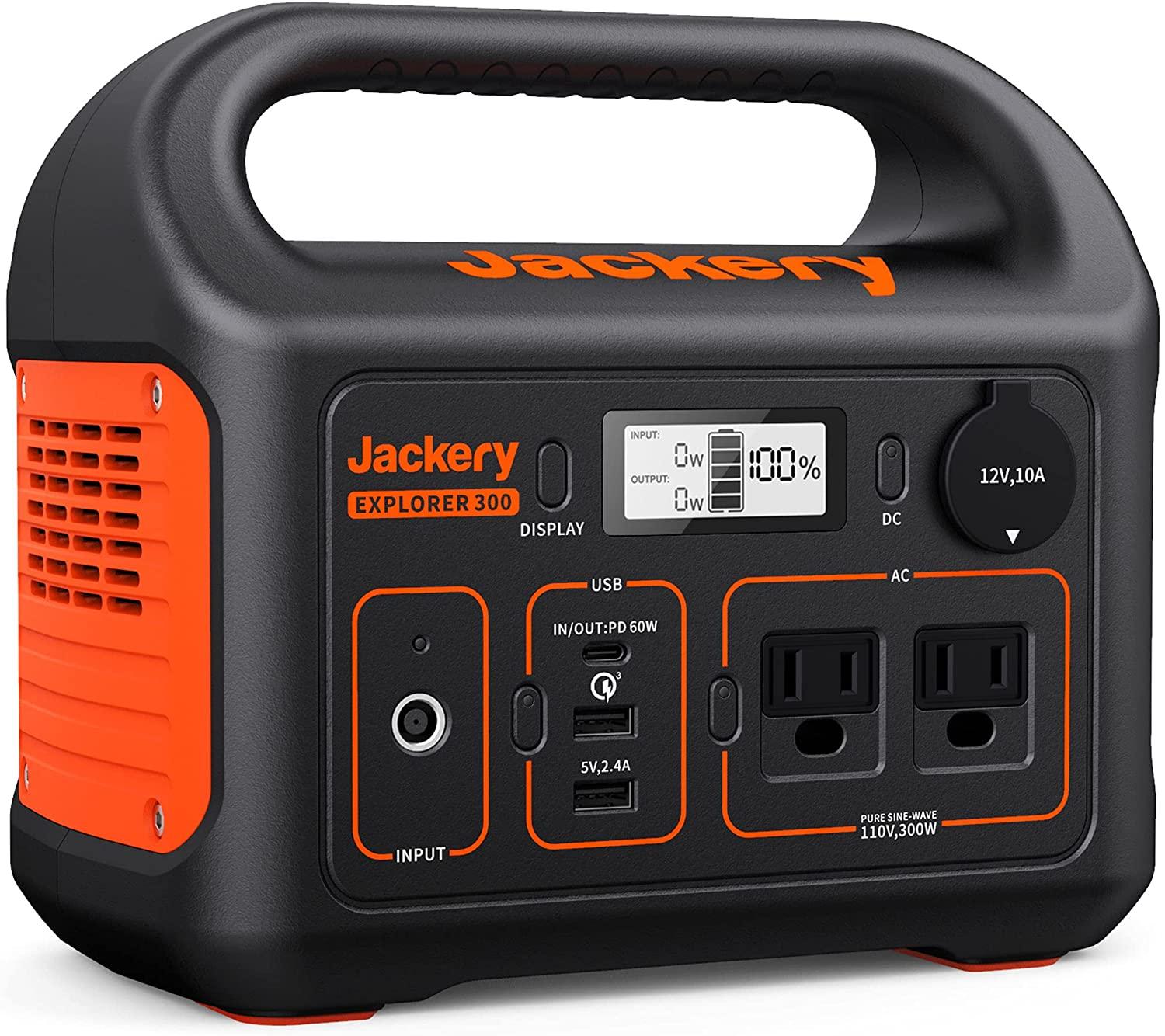 Jackery Explorer 300 293Wh Portable Power Station for $209.99 Shipped