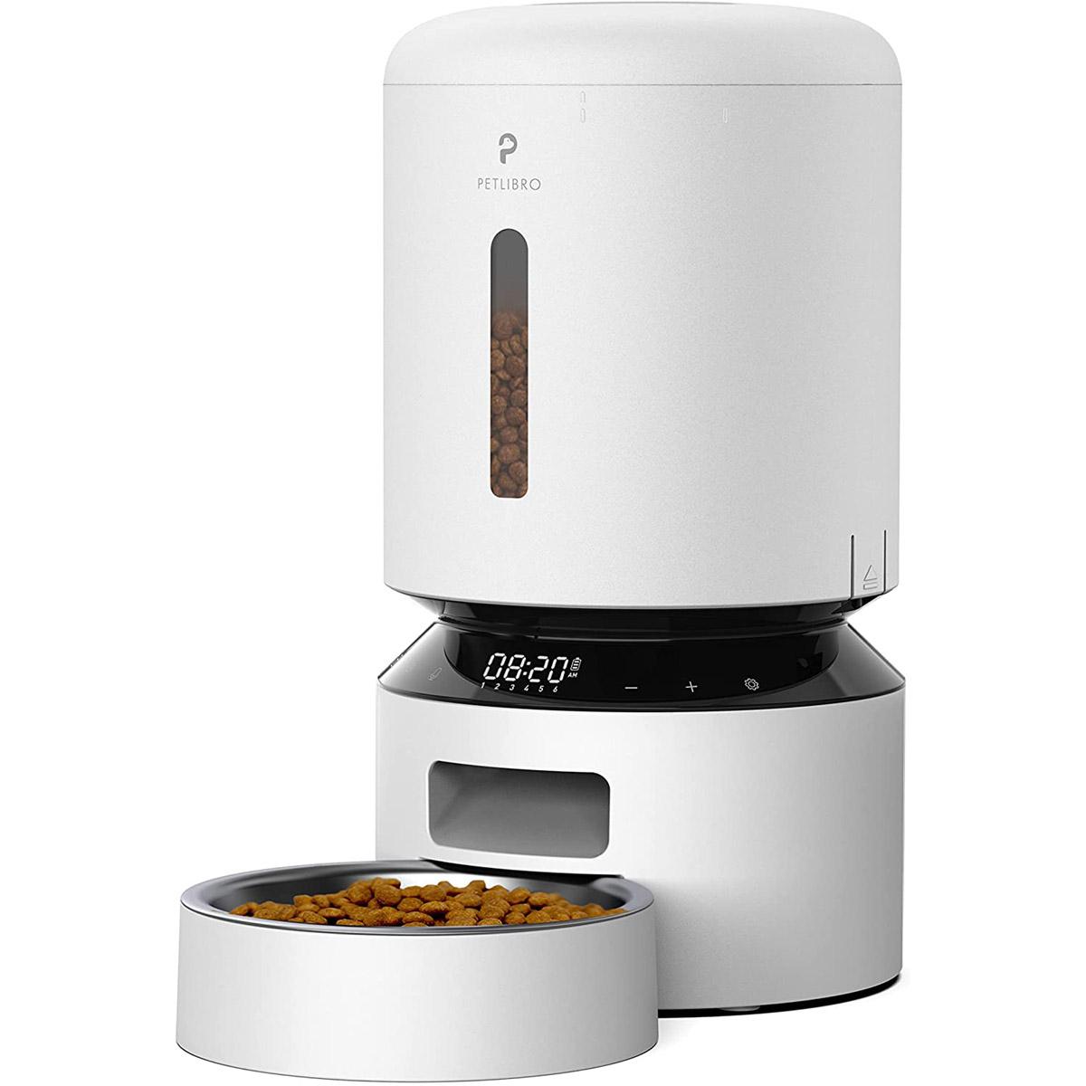 Petlibro Automatic Dry Pet Food Dispenser for $48.99 Shipped