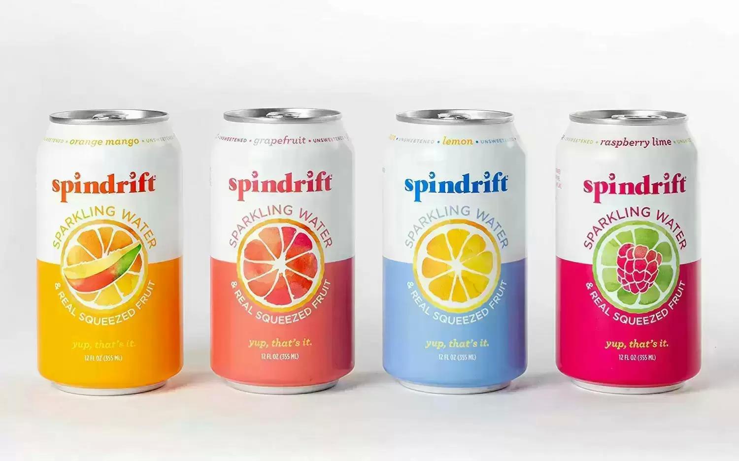 Spindrift Sparkling Seltzer Water 20 Cans for $11.86