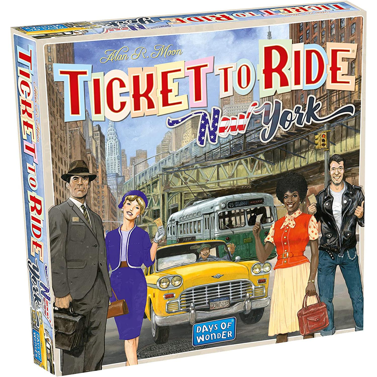 Ticket to Ride Board Game New York Boardgame for $13.99