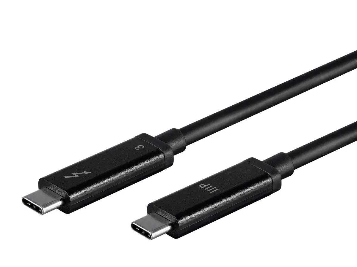 Monoprice Thunderbolt 3 100W 40Gbps USB-C Cable for $23 Shipped