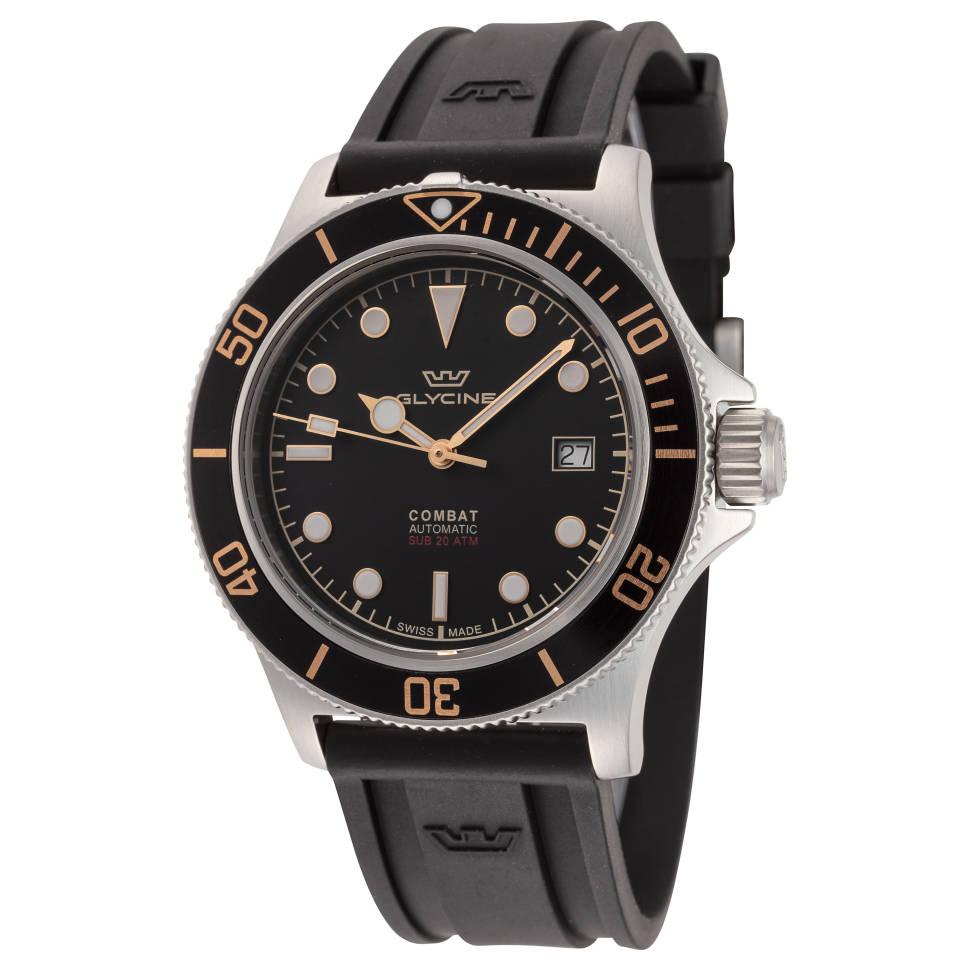 Glycine Combat Sub 42 Automatic Mens Watch for $299 Shipped