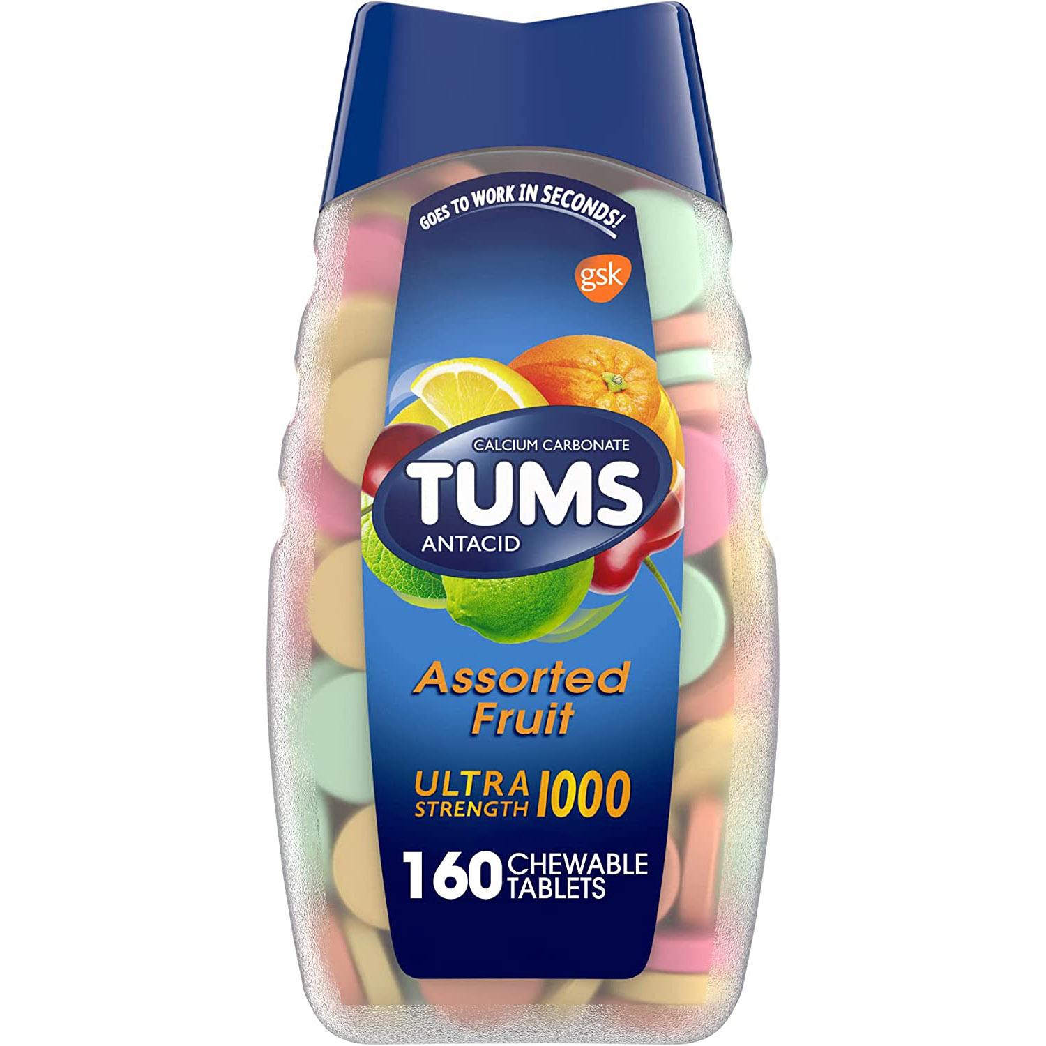 TUMS Ultra Strength Antacid Chewable Tablets for $5.59 Shipped