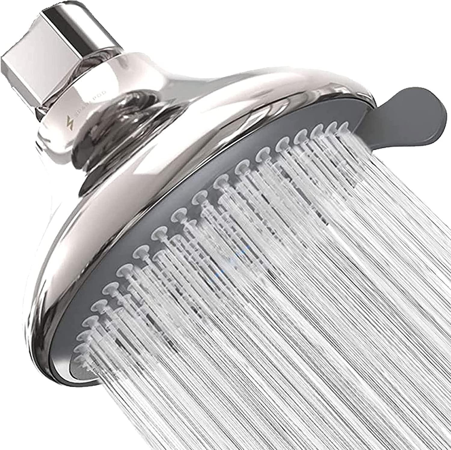 SparkPod High-Pressure 3-Function Rain Shower Head for $8.98