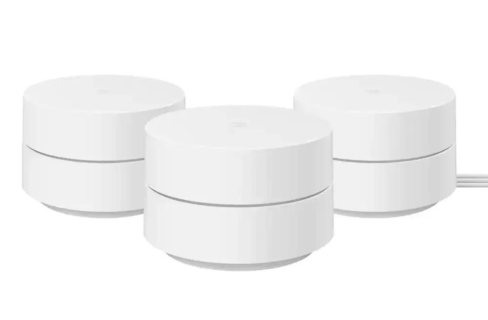 Google AC1200 Dual-Band Mesh Wi-Fi Router 3 Puck Pack for $107.99 Shipped