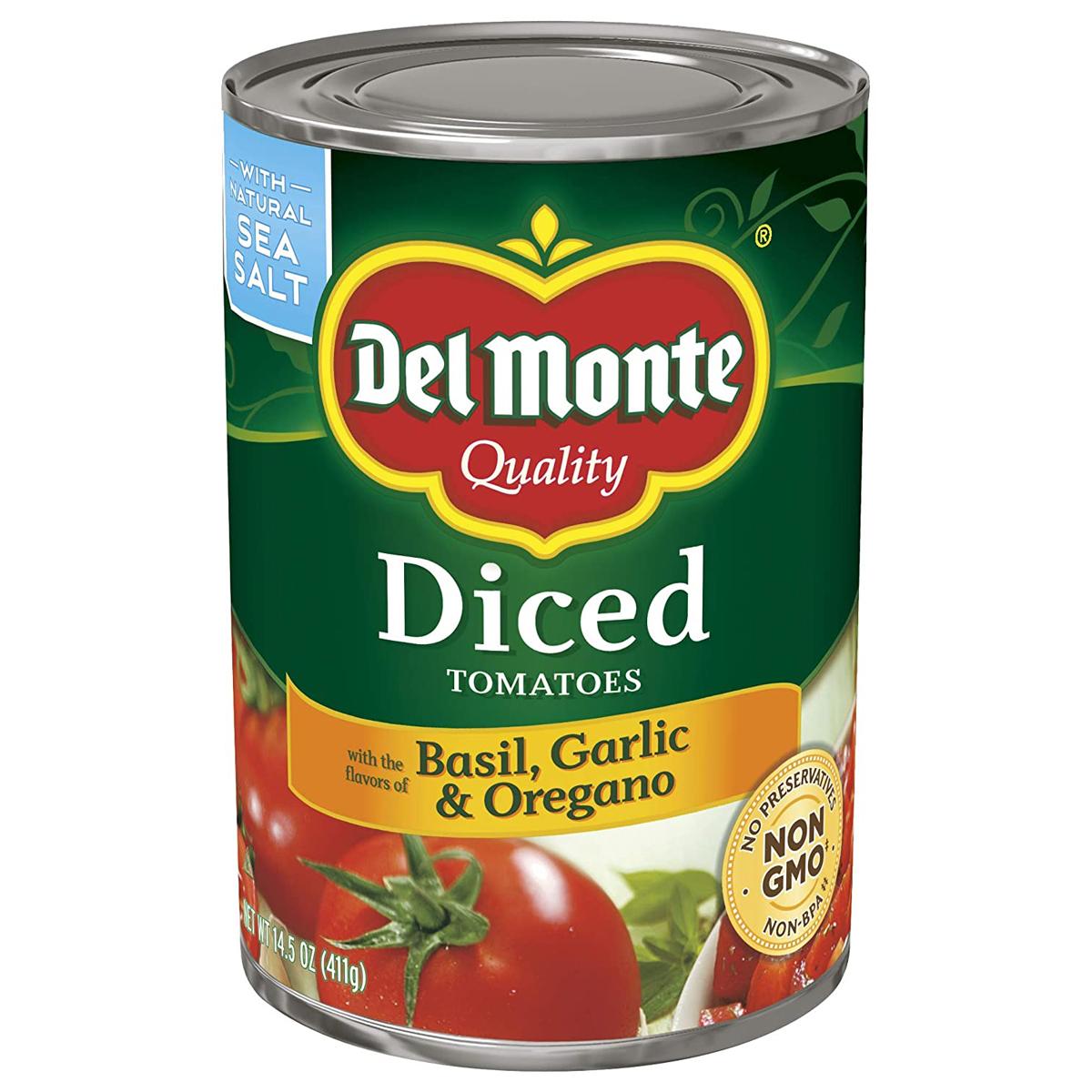 12 Del Monte Canned Diced Tomatoes for $11.52 Shipped
