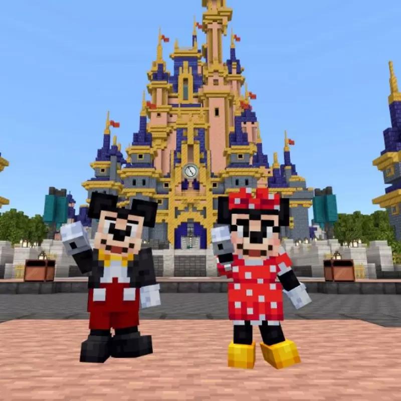 Minecraft Explore Walt Disney World Magic Kingdom Adventure for Free