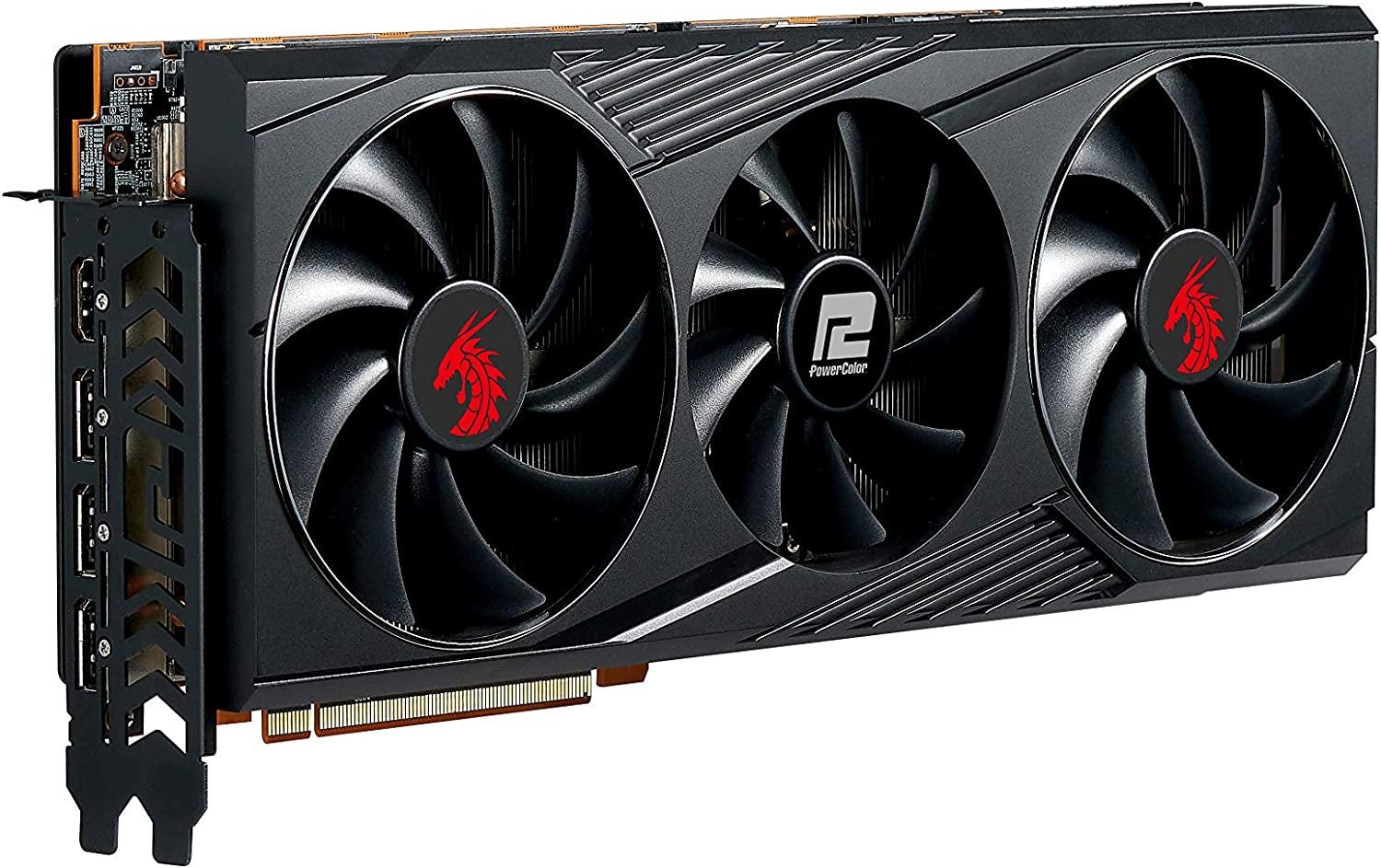 PowerColor Red Dragon AMD Radeon RX 6800 16GB GDDR6 Graphics Card for $579.99