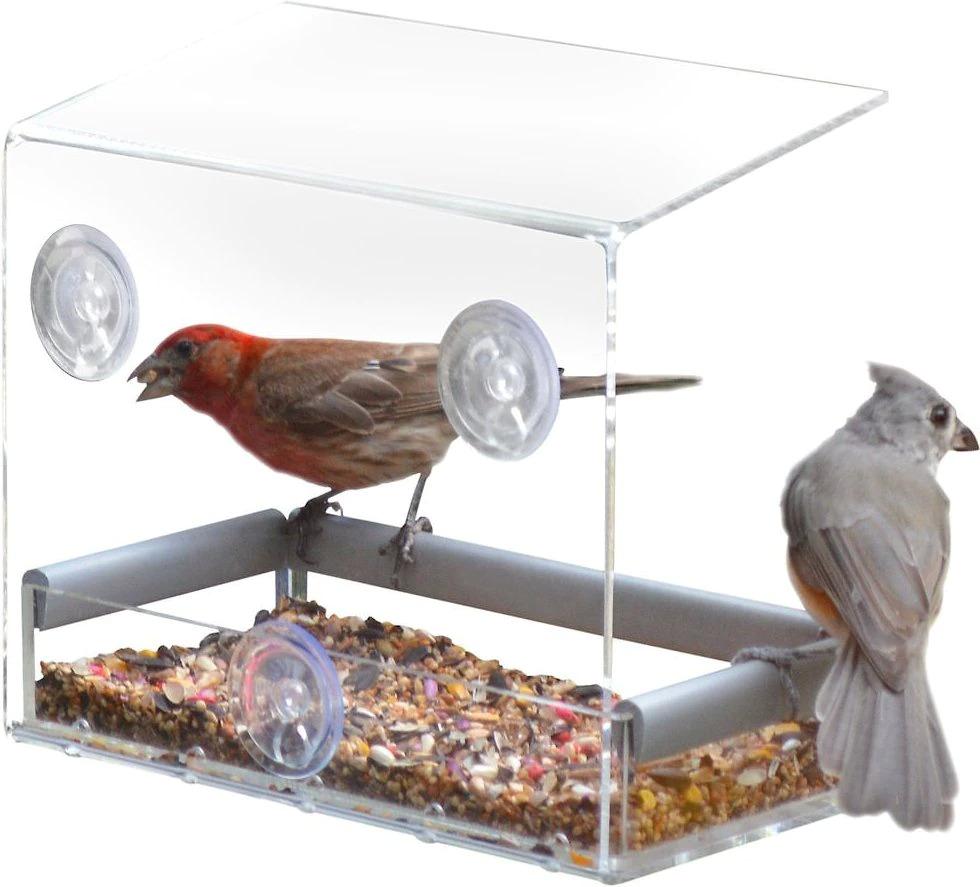 PetFusion Tranquility Window Bird Feeder for $8.23