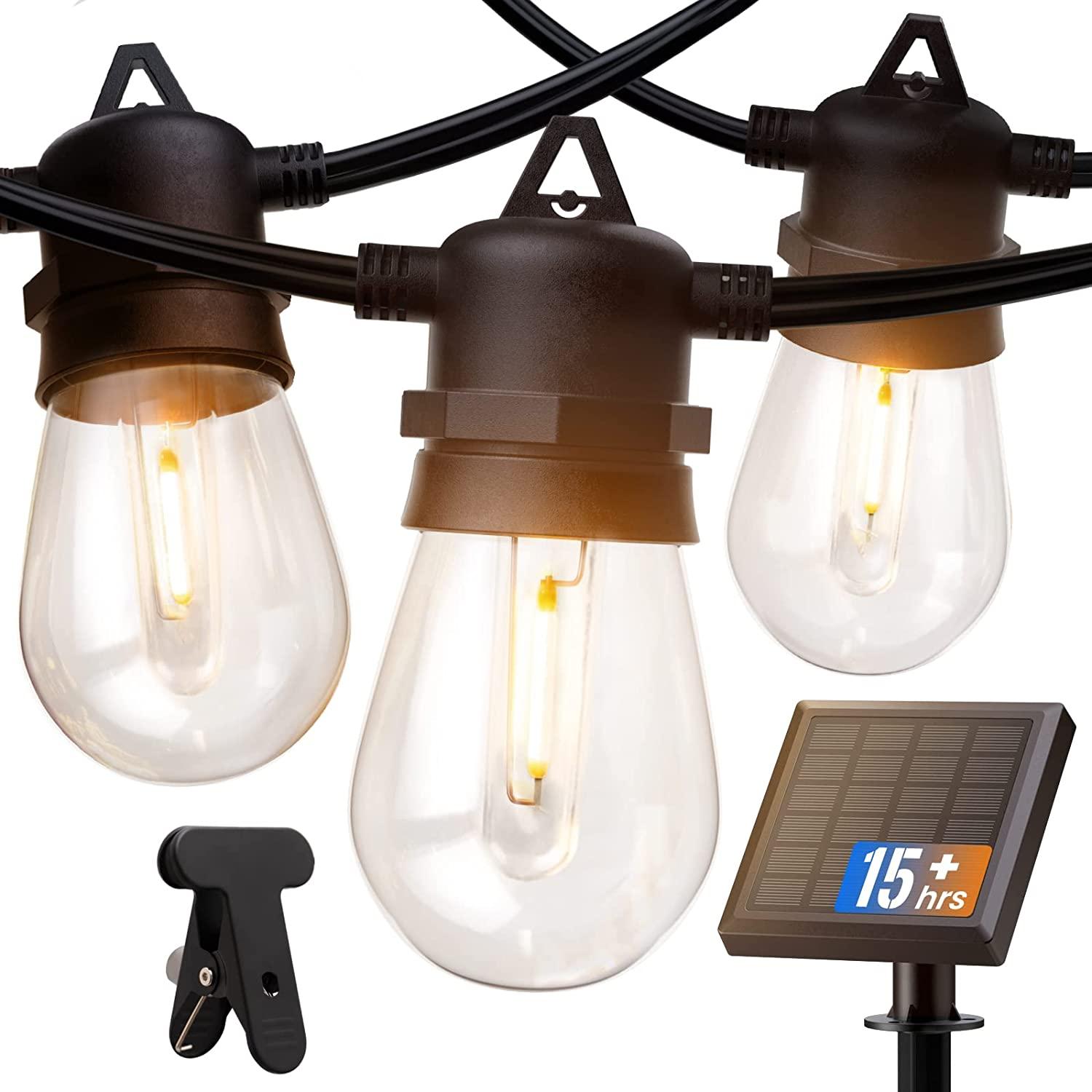 31ft Solar String Outdoor Lights for $19.99 Shipped