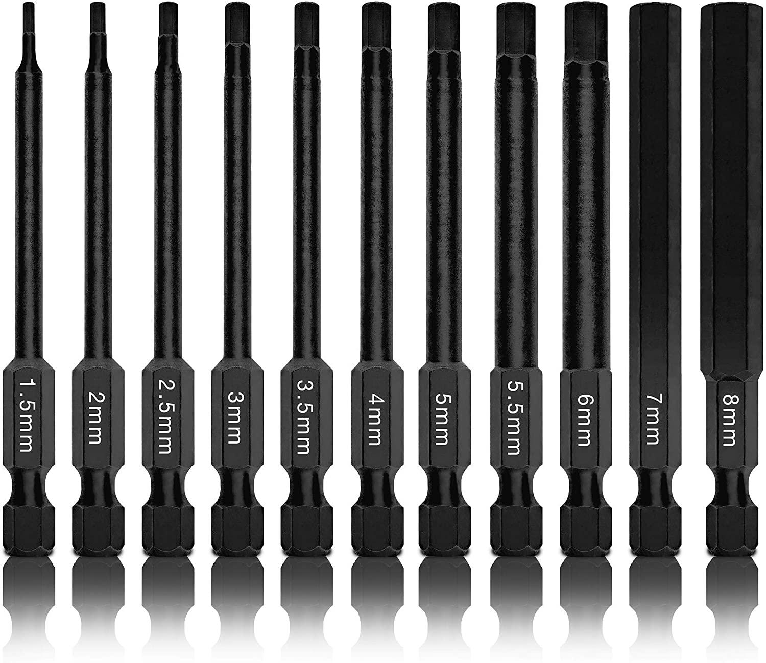 Neiko 01148A Hex Allen Power Bit Set for $10.49