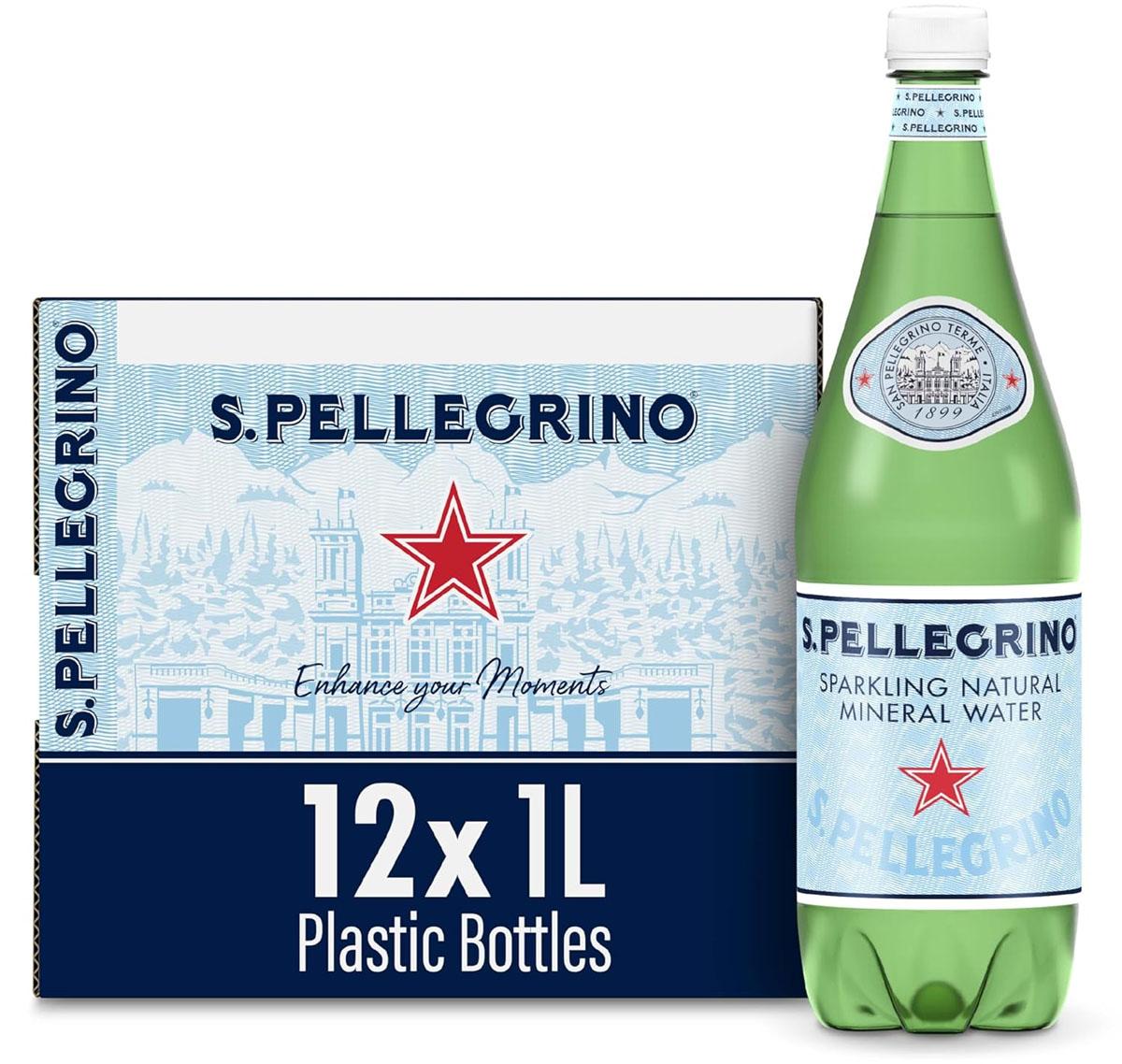 12 S.Pellegrino Sparkling Natural Mineral Water for $8.21 Shipped