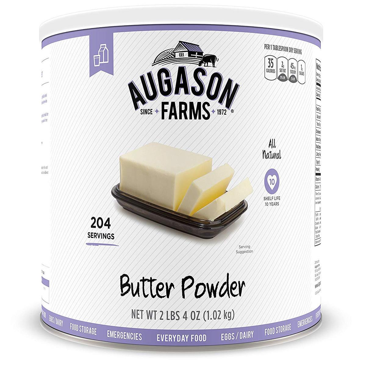 Augason Farms Butter Powder 2lbs for $17.07