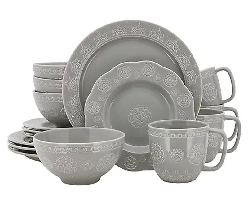 Wild Sage Sana Medallion Dinnerware Set for $16