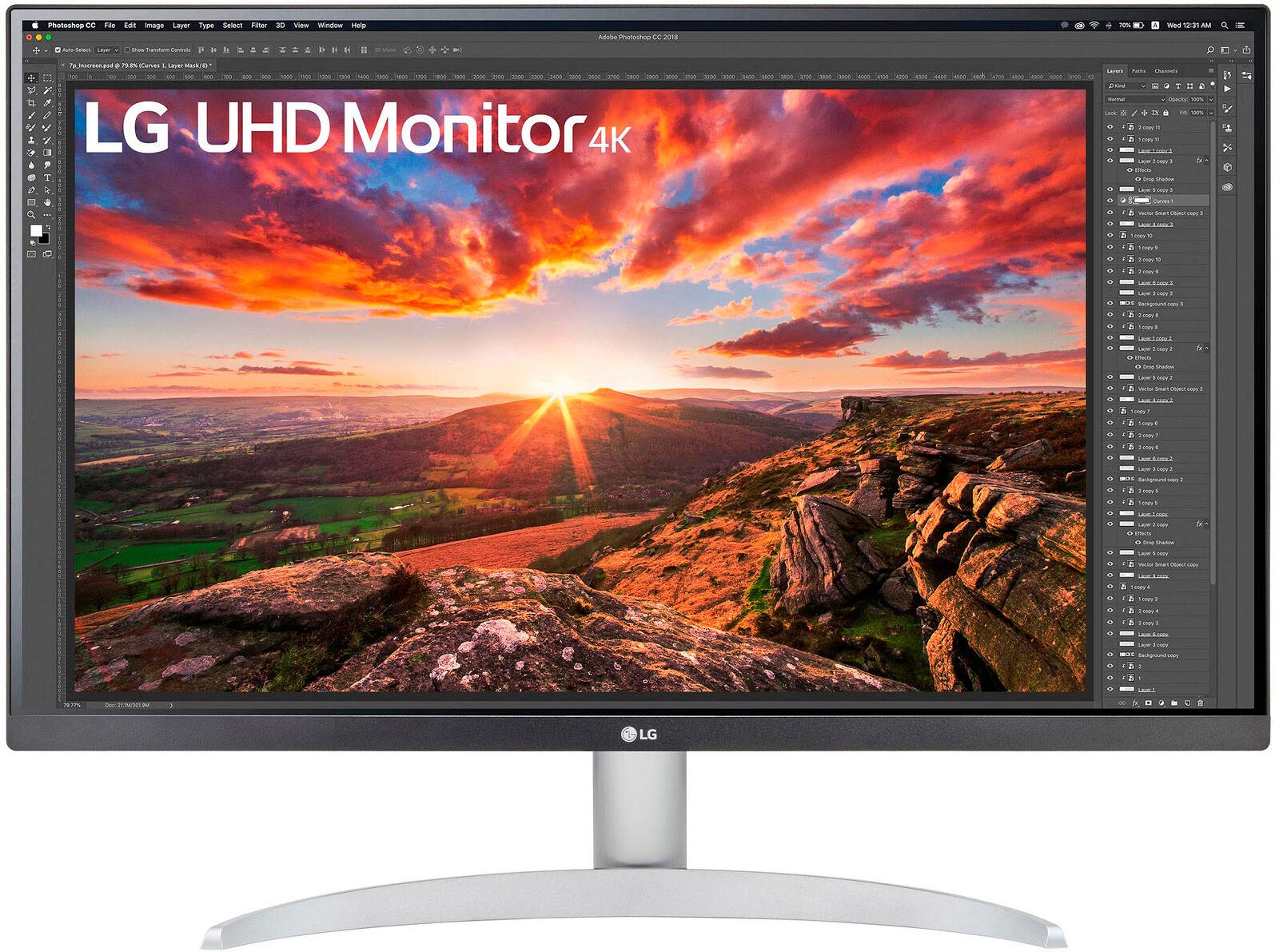 27in LG 27UP80B-W 4K UHD IPS Monitor for $299.99 Shipped